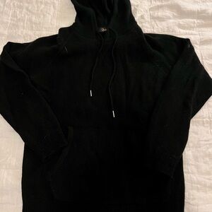 Luxurious Black Cashmere Garment